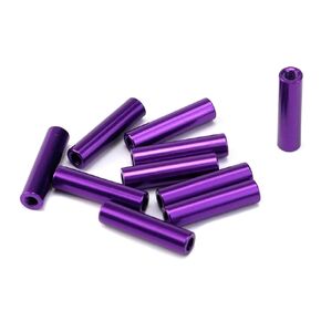 10Pcs M3×35mm Round Aluminum Column Standoff Spacer Threaded Standoff Spacer Red