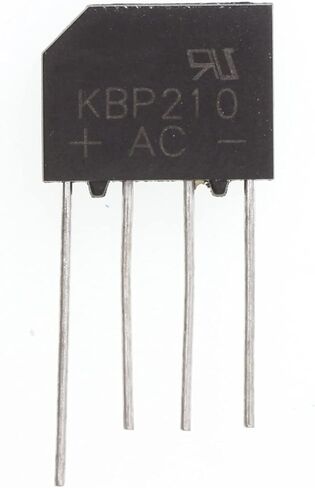 10 Pieces KBP210 2A 1000V Bridge Rectifier Diode Single Phase Diode in Saudi Arabia
