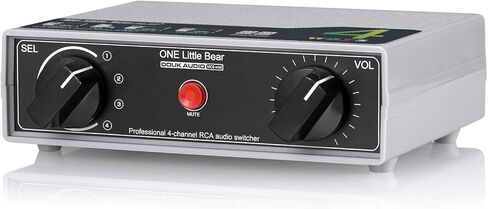 4-Way التناظرية RCA ستيريو الصوت الجلاد الفاصل التحكم في مستوى الصوت Preamp السلبي in Saudi Arabia