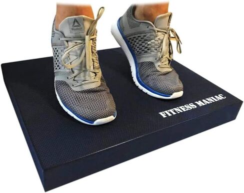 FITNESS MANIAC Balance Pad, X Large Balance Trainer for Stability - Balance Board for Rehab, Foam Mat for Physical Therapy, Kneeling Pad Foam Padding Thick Cushion 19.75" X 15.75" in Saudi Arabia