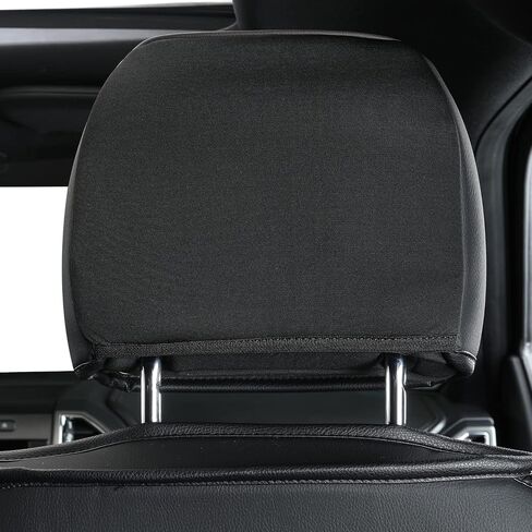 أغطية مقاعد LUCKYMAN CLUB S08-QE Tacoma، تناسب 2005-2023 Tacoma Crew Cab SR SR5 TRD Sport TRD للطرق الوعرة مع جلد صناعي مقاوم للماء (زوج أمامي، أسود ورمادي قطعتان) in Saudi Arabia