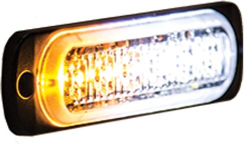منتجات المشترين 8891902 ضوء ستروب LED أفقي رفيع 4.5 بوصة، كهرماني/شفاف in Kuwait