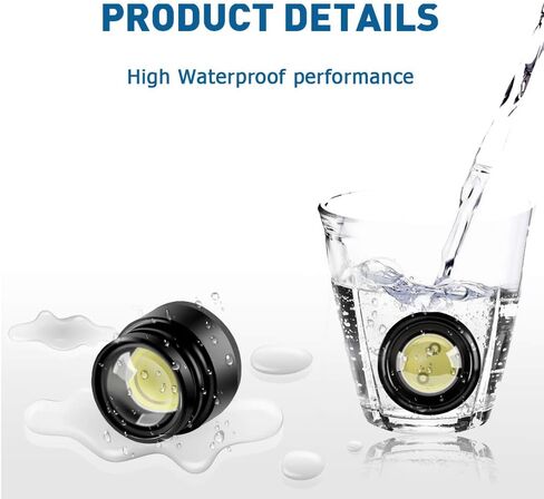 4 In 1 Amber&White LED Eagle Eye Warning Strobe Lights Super Bright And Waterproof With Wireless Remote Control, For Car Truck Motorcycle DRL Eagle Eye Light Warning Traffic Light 12V in Saudi Arabia