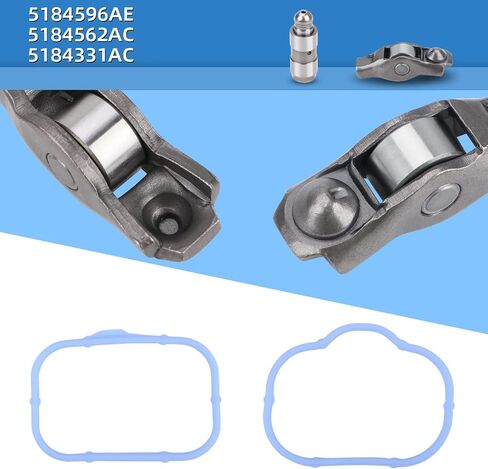 5184296AH مجموعة حشية صمامات أذرع الروك 5184332AA لـ 13-16 دودج تشارجر رام 1500 كرايسلر 200 300 جيب جراند شيروكي 3.6 لتر محرك 12 قطعة in Kuwait