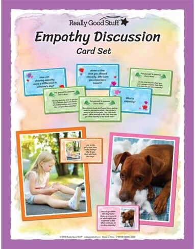 Really Good Stuff Social Skills Discussion Cards - Set of 20 Conversation Cards for Kids - Social Emotional Learning Activities for Understanding Social Rules and Developing Essential Social Skills in Saudi Arabia