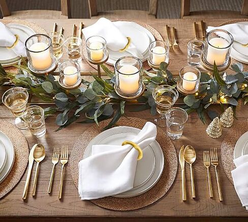 مجموعة حلقات مناديل خشبية من الخيزران مكونة من 8 قطع، حلقات حامل مناديل دائرية مصنوعة يدويًا من الخيزران الأصلي لتزيين الطاولة لحفلات الزفاف، وعيد الحب، والولائم، والكريسماس، وأعياد الميلاد، وعيد الشكر in Kuwait