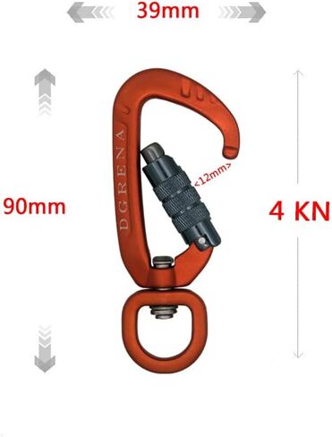 Carabiner, Keychain, Spring Buckle，Made of high Hardness Aluminum which is Suitable for hammocks, Home Tools, Camping, Hiking, utilities, and etc. in Saudi Arabia