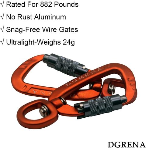 Carabiner, Keychain, Spring Buckle，Made of high Hardness Aluminum which is Suitable for hammocks, Home Tools, Camping, Hiking, utilities, and etc. in Saudi Arabia