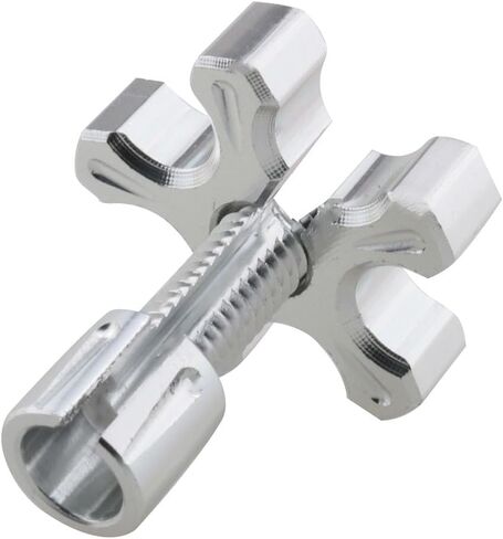 Modified High Displacement Motorcycle Brake Clutch Adjustment Screw (8mm Silver) Control Lever Aluminum Alloy Cable Wire Bolt CNC Machine for Sports Bike All Terrain Vehicle in Saudi Arabia