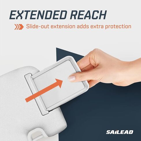SAILEAD Left Driver Side Sun Visor Replacement with Light Compatible with 2013-2018 Nissan Pathfinder and 2014-2017 Infiniti QX60, Grey in Saudi Arabia
