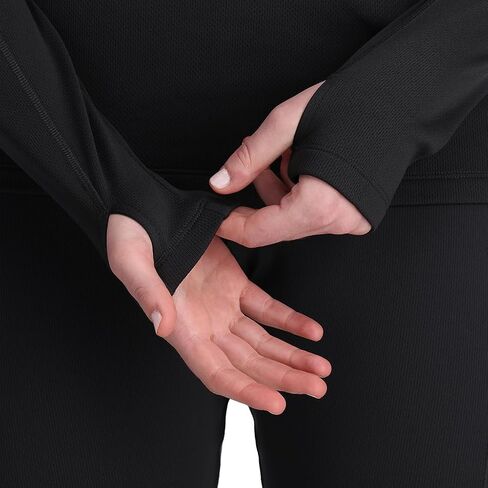 سترة سبايدر النسائية ذات القلنسوة Baselayer للتزلج الحراري in Saudi Arabia