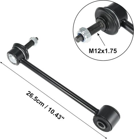 X AUTOHAUX 2pcs Rear Sway Bar Links K6700 Stabilizer Link Suspension 10386415 15039569 for Cadillac Escalade ESV 2003-2020 for Hummer H2 2003-2009 in Saudi Arabia