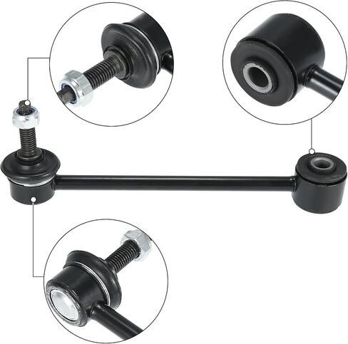 X AUTOHAUX 2pcs Rear Sway Bar Links K6700 Stabilizer Link Suspension 10386415 15039569 for Cadillac Escalade ESV 2003-2020 for Hummer H2 2003-2009 in Saudi Arabia