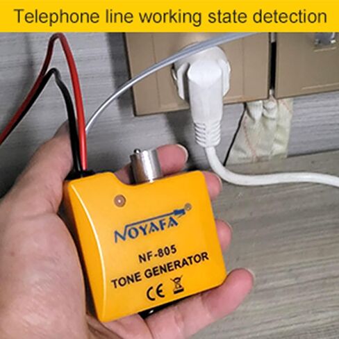 NOYAFA Wire Tracer Circuit Tester,Tone Generator NF-805 Line Finder Cable Tester for Network Cable Collation,Tone Tracing Probe Kit. in Saudi Arabia