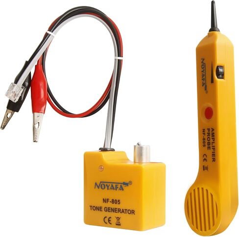 NOYAFA Wire Tracer Circuit Tester,Tone Generator NF-805 Line Finder Cable Tester for Network Cable Collation,Tone Tracing Probe Kit. in Saudi Arabia