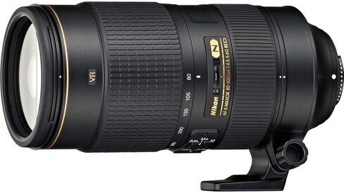 نيكون - عدسة AF-S NIKKOR مقاس 80-400 مم f/4.5-5.6G ED VR عدسة تكبير تليفوتوغرافي (2008) + مجموعة مرشح + حافظة غطاء + مجموعة تنظيف in Kuwait
