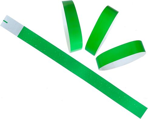 Paper Wristbands for Events, Party Wristbands for Events, Event Bracelets is Waterproof for Parties, Concerts, Sports, Fairs, Travel, Pool Pass(Red Colored) in Saudi Arabia