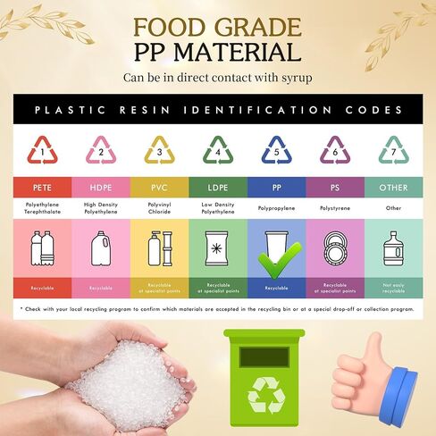 Gold Syrup Pump 4Pcs Pumps for Syrup Bottles Fits 750ml-25.4oz Bottles Syrup Pump Dispenser with No Dripping Coffee Syrup Pump Dispenser for Torani Monin DaVinci Jordan's Skinny and Upouria in Kuwait