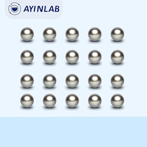 كرات خلط دوامية، كرات من الفولاذ المقاوم للصدأ، خلاط دوامي، 5.5 مم/7/32 مجموعة خرز خلط 120 قطعة، كرات تحمل دقيقة 5.5 مم/7/32 بوصة in Kuwait