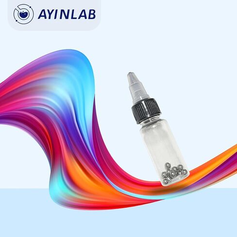 كرات خلط دوامية، كرات من الفولاذ المقاوم للصدأ، خلاط دوامي، 5.5 مم/7/32 مجموعة خرز خلط 120 قطعة، كرات تحمل دقيقة 5.5 مم/7/32 بوصة in Kuwait