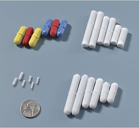 SP Bel-Art Spinpak Teflon Octagon Magnetic Stirring Bar Assortment (Pack of 6) (F37160-0000) in Saudi Arabia