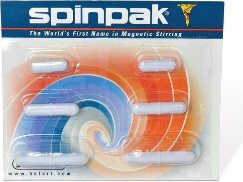 SP Bel-Art Spinpak Teflon Octagon Magnetic Stirring Bar Assortment (Pack of 6) (F37160-0000) in Saudi Arabia