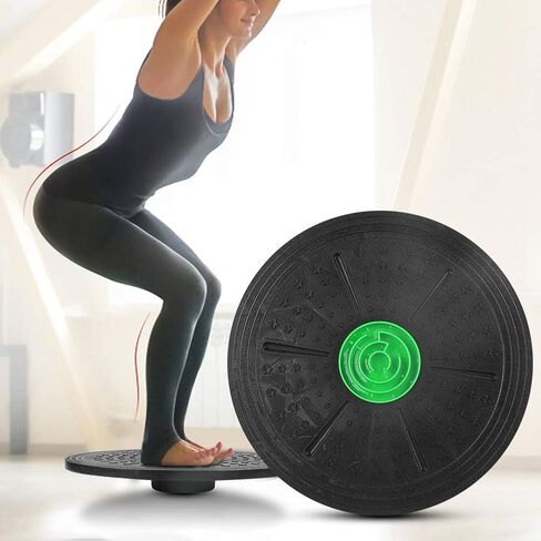 Twist Board, Wobble Balance Board Yoga Balance Board Fitness Balance Disc Balance Board with No-Skid Surface,36 CM in Saudi Arabia