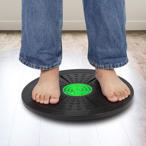 Twist Board, Wobble Balance Board Yoga Balance Board Fitness Balance Disc Balance Board with No-Skid Surface,36 CM in Saudi Arabia