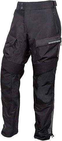 ScorpionEXO Seattle WP Men's Textile Motorcycle Over-Pants (Black, X-Large) in Saudi Arabia