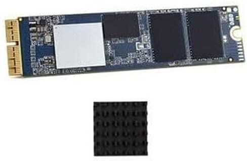 ترقية OWC 1.0TB Aura Pro X2 (GEN 4) SSD متوافقة مع Mac Pro (أواخر 2013)، ترقية فلاش NVMe عالية الأداء، بما في ذلك الأدوات ومبدد الحرارة in Saudi Arabia