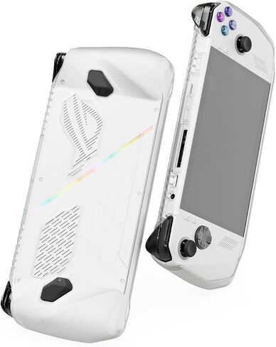 SAVAGE RAVEN Skull & Co. GripCase for ROG Ally X (2024 Model): A Soft Protective Case with Textured Grips Full Protection and Stand, Shock-Absorption Non-Slip and Anti-Scratch Cover Design - Black in Saudi Arabia