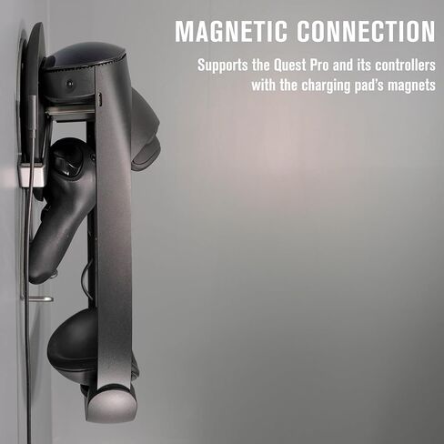 حامل شحن حائطي Quest Pro - حامل عرض مثبت على الحائط من الألومنيوم USB C لجهاز Meta Quest Pro in Kuwait