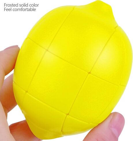 3x3 الليمون الفاكهة أُحجية مكعبات سحرية 1:1 واقعية الفاكهة التعلم المكعب السحري سرعة مكعب خاص على شكل لغز مكعب in Kuwait