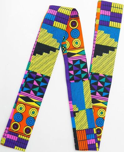 African Print Baby Girl Skirt & Matching Headwrap 3 Pcs Kente Kid Outfit Set in Kuwait