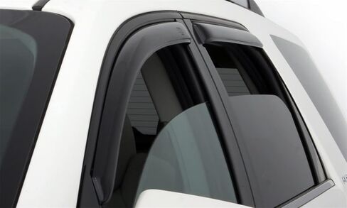 Auto Ventshade [AVS] In-Channel Ventvisor / Rain Guards | Fits 2009 - 2013 Toyota Corolla- Smoke, 4 pcs. | 194073 in Saudi Arabia