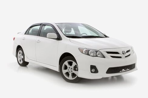 Auto Ventshade [AVS] In-Channel Ventvisor / Rain Guards | Fits 2009 - 2013 Toyota Corolla- Smoke, 4 pcs. | 194073 in Saudi Arabia