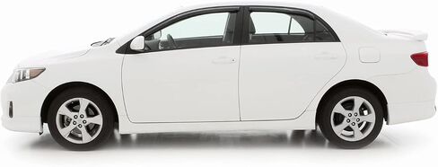 Auto Ventshade [AVS] In-Channel Ventvisor / Rain Guards | Fits 2009 - 2013 Toyota Corolla- Smoke, 4 pcs. | 194073 in Saudi Arabia