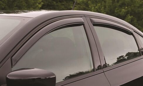 Auto Ventshade [AVS] In-Channel Ventvisor / Rain Guards | Fits 2009 - 2013 Toyota Corolla- Smoke, 4 pcs. | 194073 in Saudi Arabia