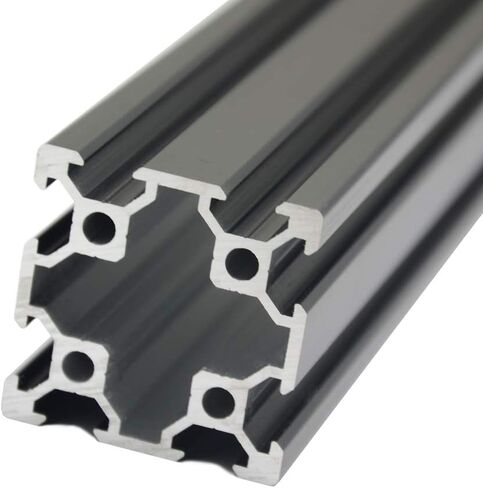 Iverntech 1 قطعة 500 مم 4040 فولت نوع أوروبي قياسي من الألومنيوم المؤكسد قضيب خطي للطابعة ثلاثية الأبعاد وآلة النقش بالليزر باستخدام الحاسب الآلي DIY in Kuwait