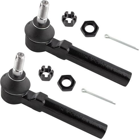 2 قطعة قضيب ربط خارجي أمامي مناسب لسوبارو B9 تريبيكا 06-07، باجا 03-06، فورستر 98-16، امبريزا 93-16، ليجاسي 93-14، أوتباك 00-14، تريبيكا 08-14، WRX 15، XV Crosstrek 13-15 استبدال #ES3692 in Kuwait