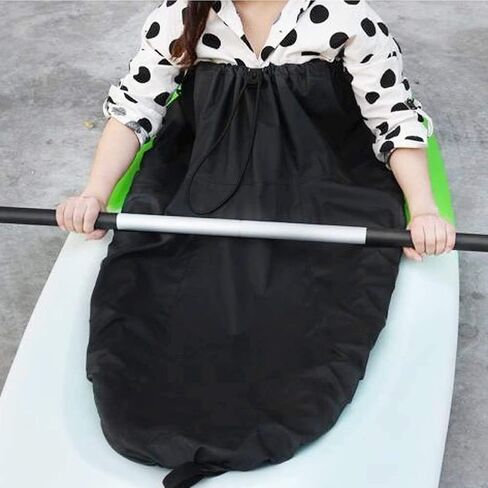 Estink Kayak Spray Skirt, Universal Adjustable Nylon Kayak Spray Skirt Waterproof Cover Water Sports Accessory in Saudi Arabia