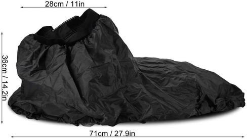 Estink Kayak Spray Skirt, Universal Adjustable Nylon Kayak Spray Skirt Waterproof Cover Water Sports Accessory in Saudi Arabia
