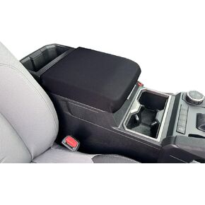 مصنوعة في الولايات المتحدة الأمريكية مصممة لـ Toyota Tacoma 2024-2025 Neoprene Auto Rendrest Center Cover Cover Protector Black in Kuwait