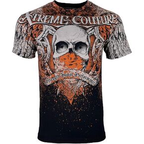 Xtreme Couture by Affliction Men's T-Shirt Orthodox Skull Biker in Saudi Arabia