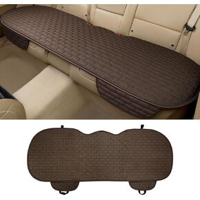 غطاء مقعد السيارة الخلفي ، واقي غطاء مقعد خلفي مضاد للانزلاق مع جيوب تخزين ، ووسادة واقي مقعد المقعد الخلفي القابل للتنفس لمعظم المركبات (السود ، الغطاء الخلفي) in Kuwait