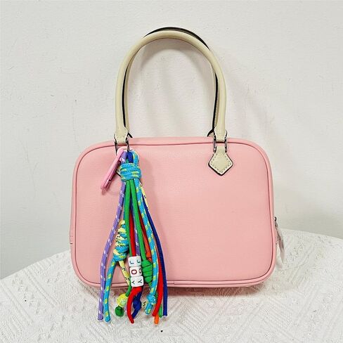 QTMY Rope Braided Keychain Bag Charms for Handbag Purse Backpack Accessories for Bogg Bag,860Colorful-1 in Saudi Arabia