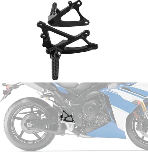 TCT-MOTORPARTS Front Footrest Foot Pegs Bracket Fit For Yamaha YZF R1 2009-2014 2013 2012 2011 in Saudi Arabia