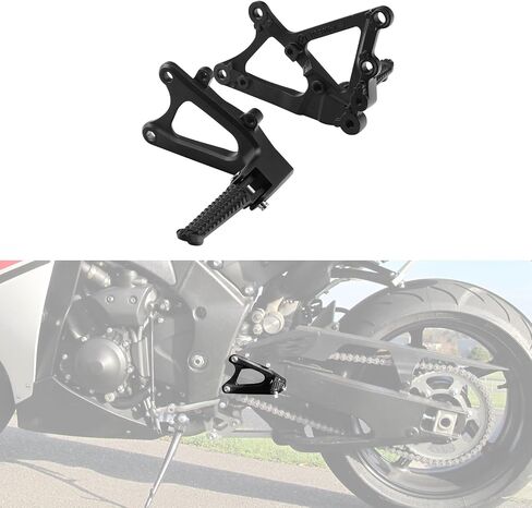 TCT-MOTORPARTS Front Footrest Foot Pegs Bracket Fit For Yamaha YZF R1 2009-2014 2013 2012 2011 in Saudi Arabia