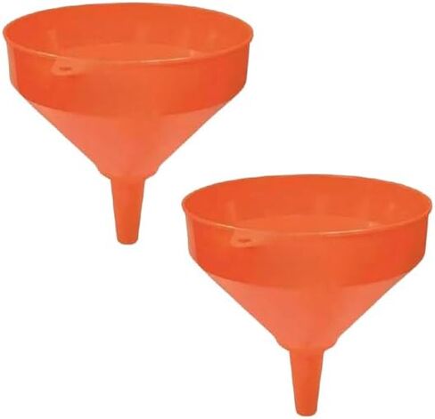 Bistras 10" Jumbo Plastic Funnel for Kitchen, Car, Automotive Use - Oil Funnel for Gas, Car Oil, Lubricants and Fluids in Kuwait