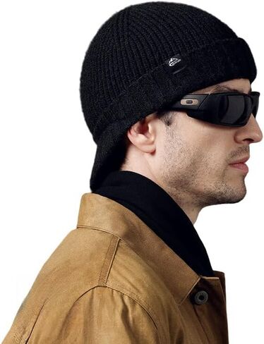 Winter Beanies Hat for Men Women Teens Cold Weather Windproof Warm Knit Beanie Hats Caps for Skiing Winter Work Ski Trip in Saudi Arabia